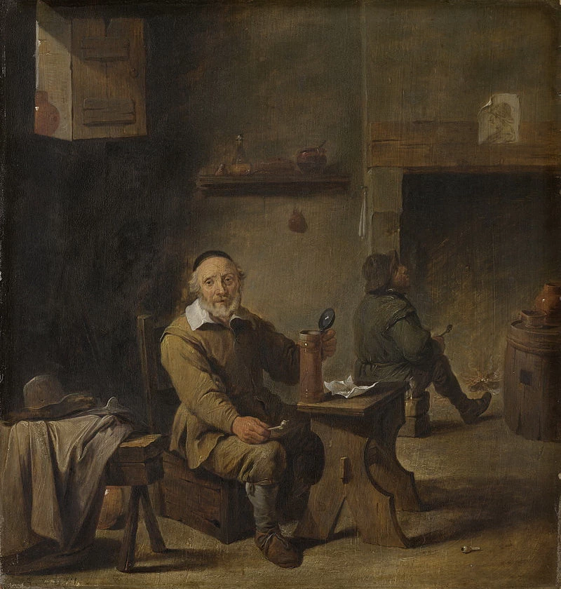 Il vecchio bevitore